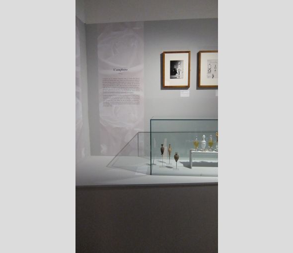 Graphisme et signalétique de l'exposition Christian Dior
